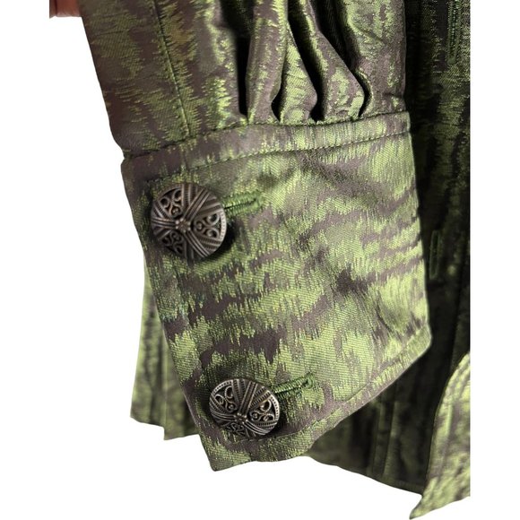 Dana Buchman Shimmer Peplum Jacket, Women's Size 8 - Picture 16 of 16